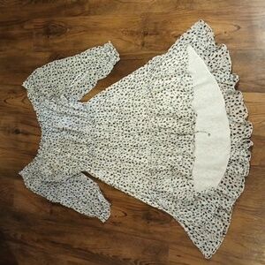 Diane Von Furstenberg Silk Terrazzo Dress EEE